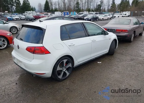 2015 Volkswagen Golf Gti 2.0T Autobahn 4-Door from USA, damaged, VIN 3VW4T7AU9FM031141